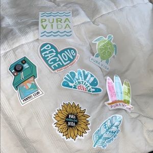 pura vida sticker bundle
